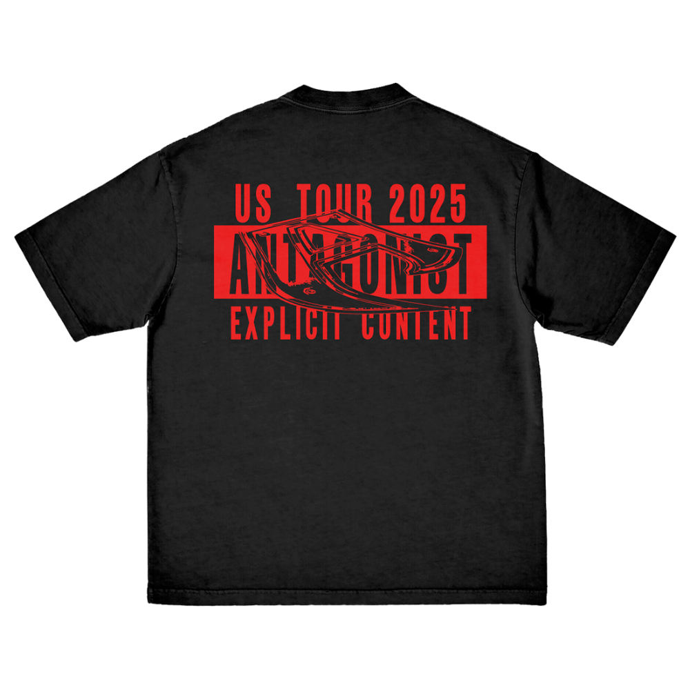 Antagonist Tour 2.0 Star T-Shirt Back