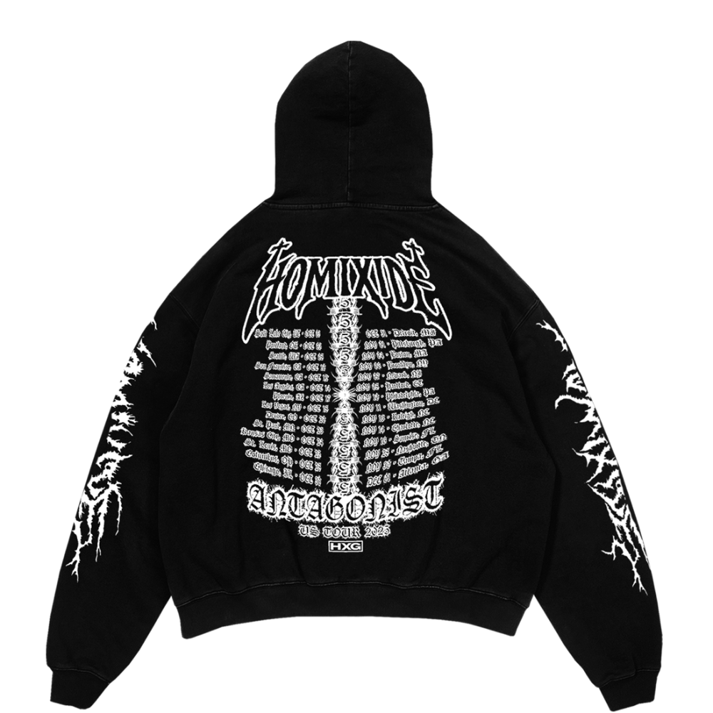 HXG Beeno & Meechie Tour Hoodie Back