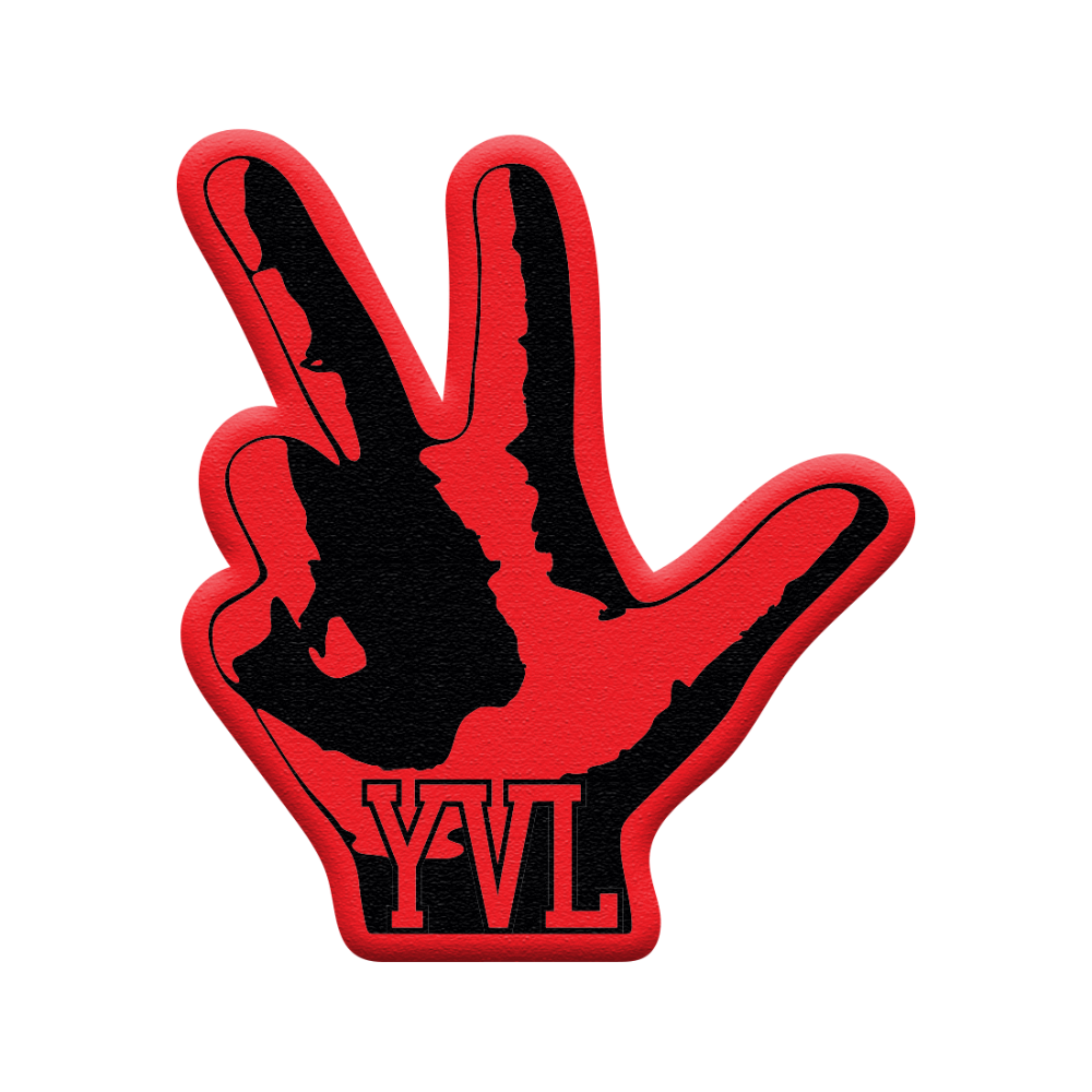 YVL Red Foam Finger