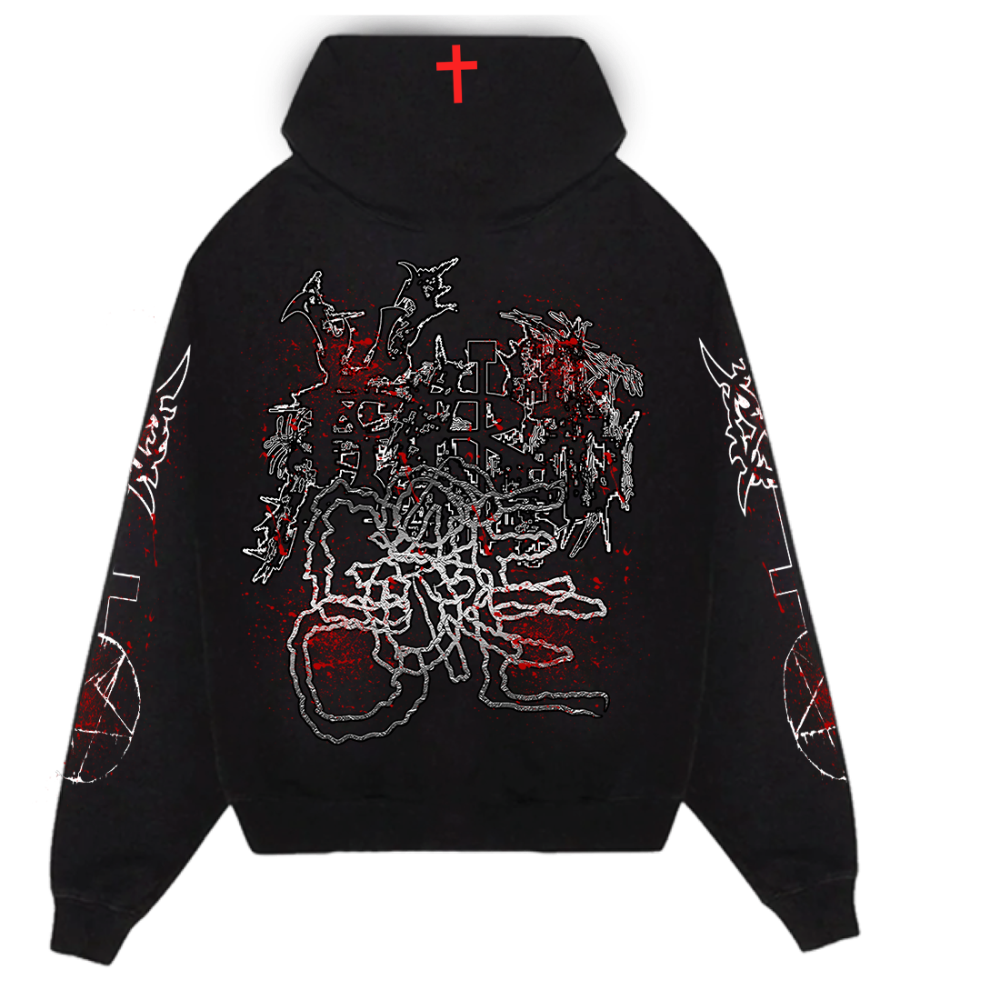 XPeriment Gorecore Zip Hoodie Back