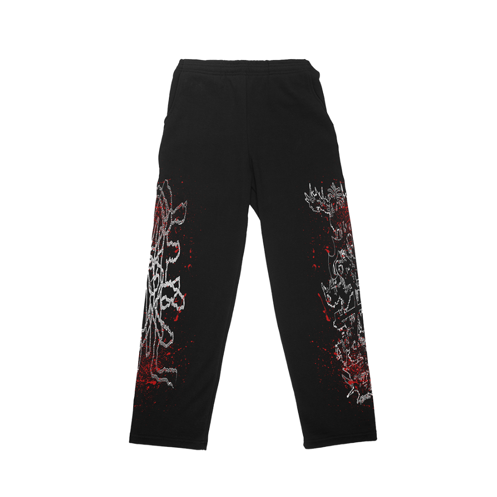 XGorecore Bloody Sweatpants Front 