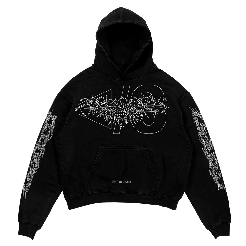 Broken <3 Tour Hoodie Front 
